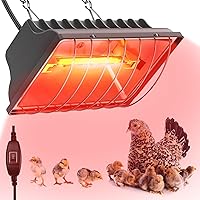 Sohveta 250W Chicken Coop Heater: Dual Modes, Backup Tube for Chicks, Ducks, Puppies, Reptiles - Indoor/Outdoor Winter Warmer