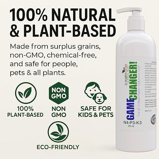 Fertilizante Líquido Orgánico 4-3-3 GS Plant Foods - 20 oz miniatura 7