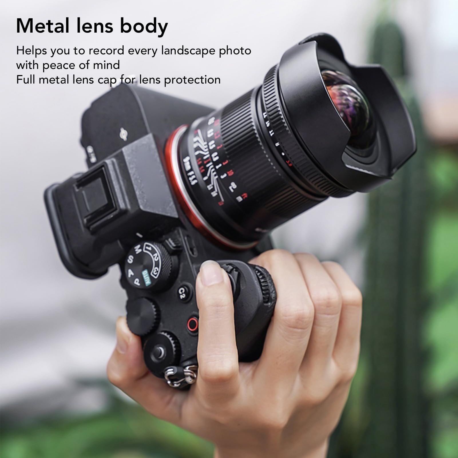 Amazon.co.jp: 9mm F5.6 フルフレームレンズ、L マウントカメラレンズ