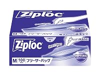 ジップロック フリーザーバッグM100枚入