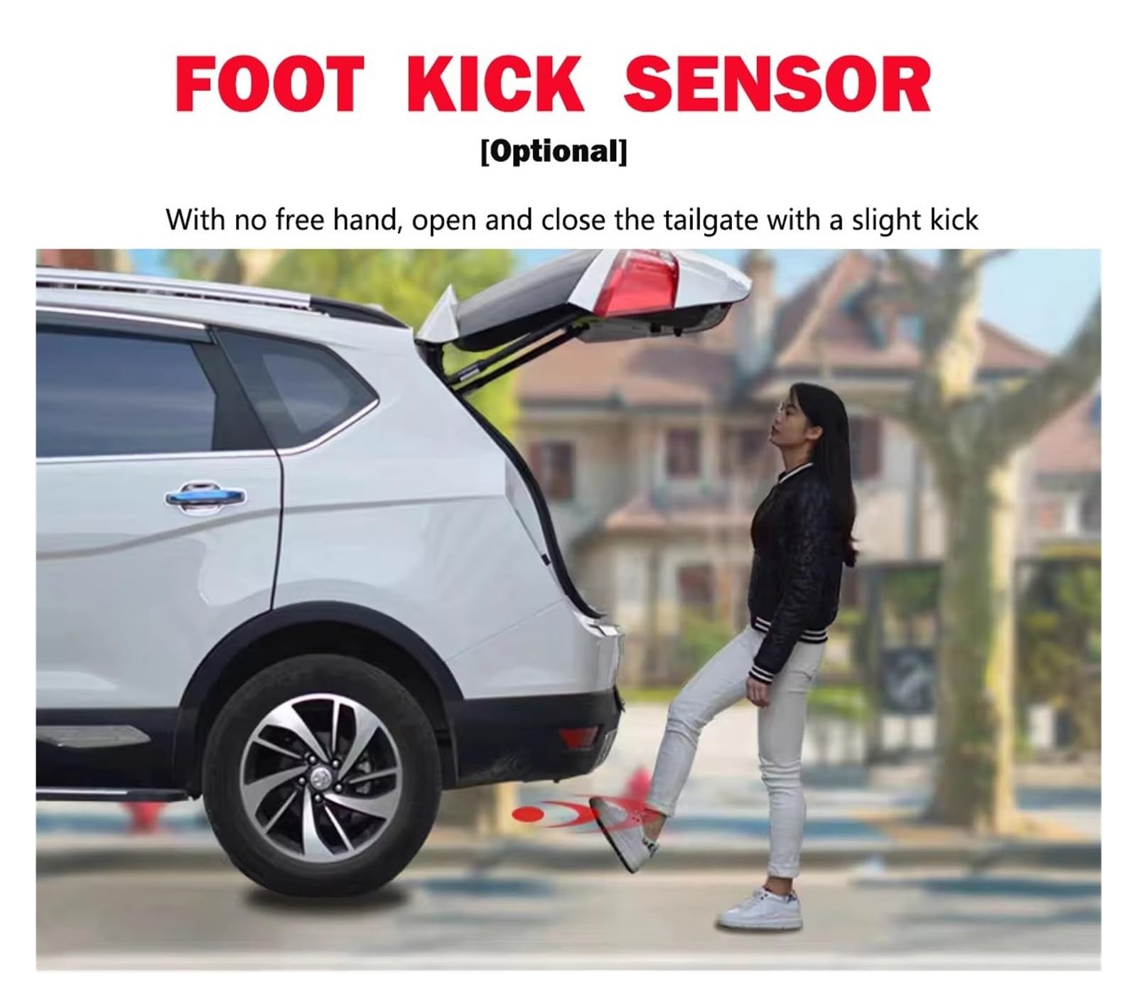 Per Terra Per Per X7 2015-2017 Sollevamento Portellone Elettrico Apertura Automatica Bagagliaio Motore Elettrico Supporto Per Portellone Elettrico(With Kick Senor)