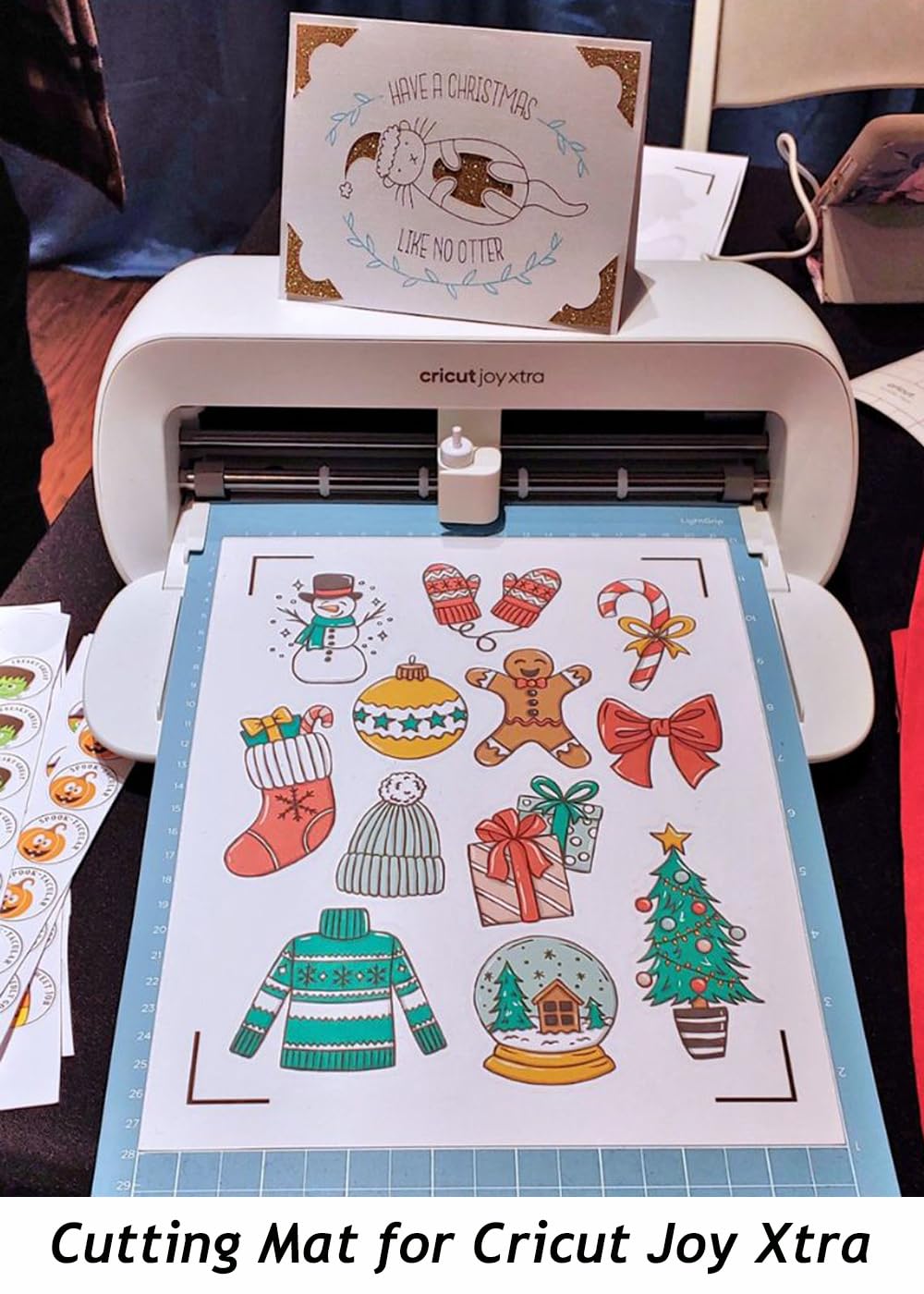 Tapis de Découpe pour Cricut Joy Xtra, 3 Pièces Tapis de Coupe Adhésifs de Rechange Antidérapant Cutting 8,5 x 12 Pouces Tapis pour Cricut Accessoires Bricolage DIY