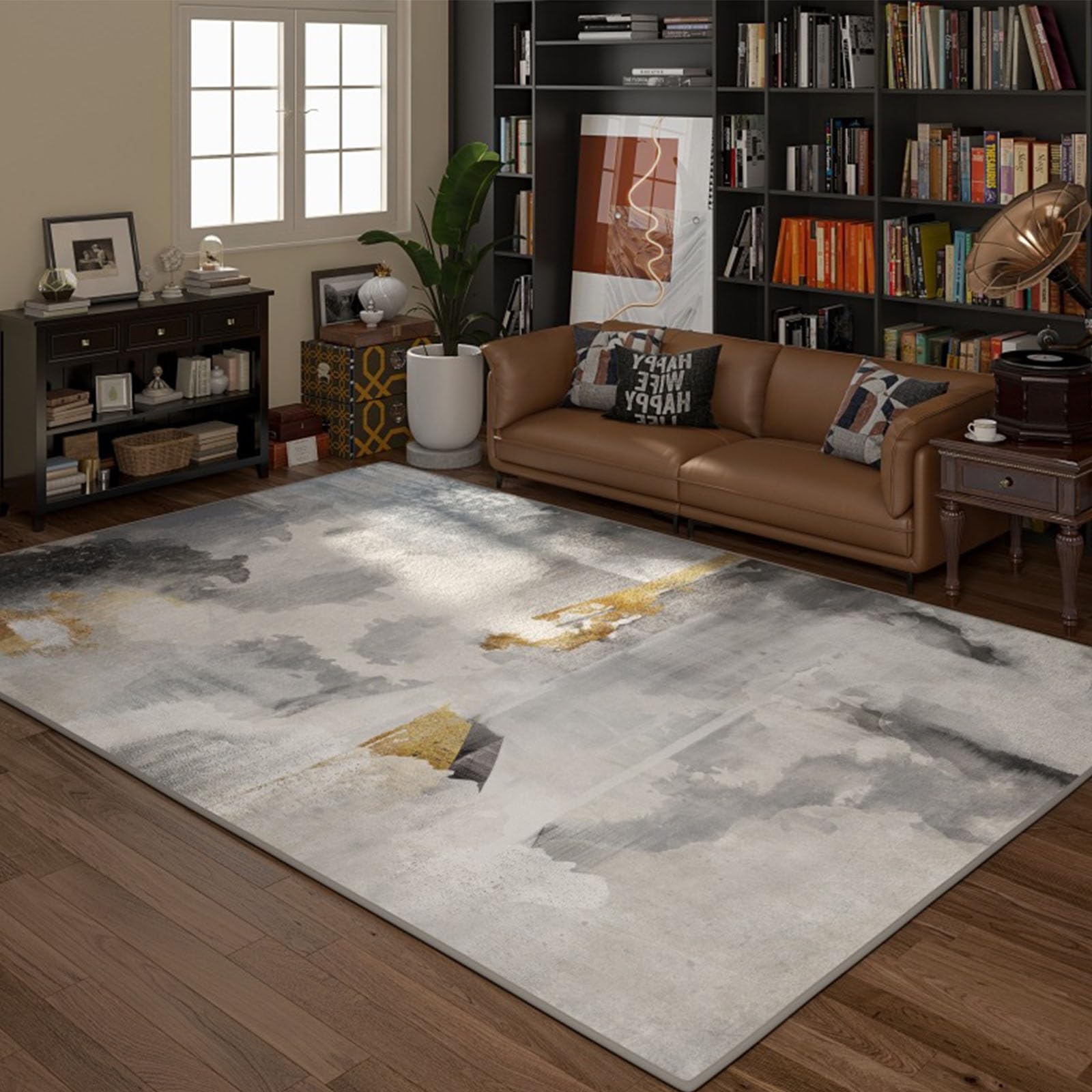 Alfombra calefactable de grafeno texturizada con niveles de calor ajustables