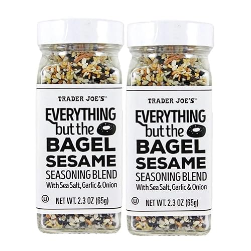 Trader Joe's 621-TJ-SESAME-2 Everything but The Bagel Mezcla de condimentos de sésamo (paquete de 2) (2 unidades)