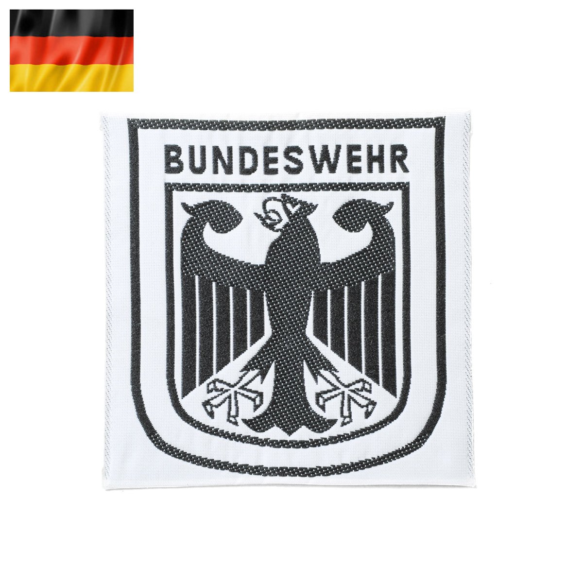Amazon.co.jp: 実物 ドイツ軍 BUNDESWEHR パッチ（ワッペン）(ホワイト