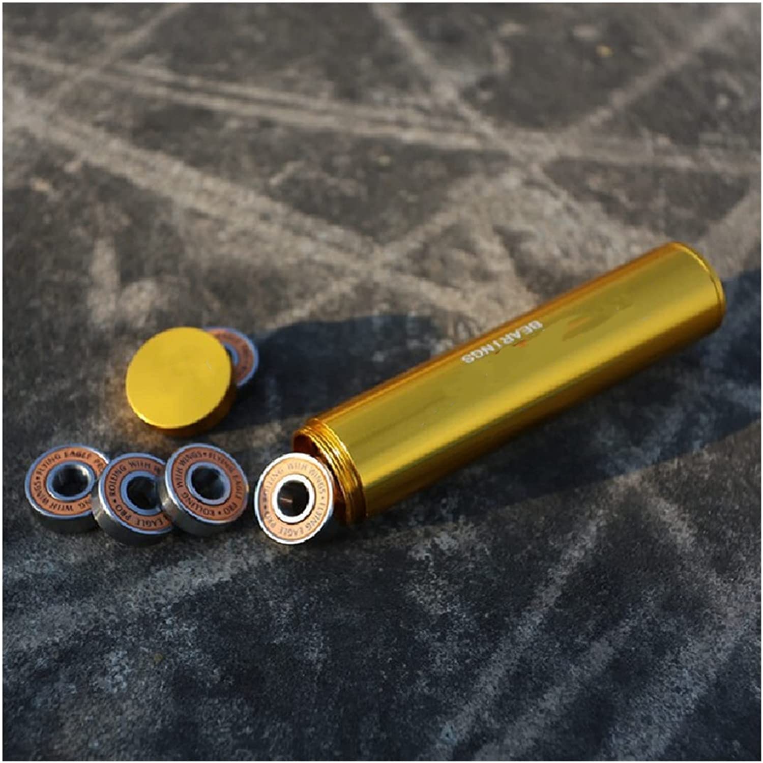 LHNBGTUIW Bearings Pro Rolling with Wings Bearing ILQ-11 Level 608RS 16Pcs Professional 608 for Inline Slalom Skates