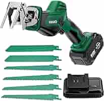 新品〕KIMO レシプロソーQM-23802 20V 4.0Ahリチウムバッテリー1個搭載