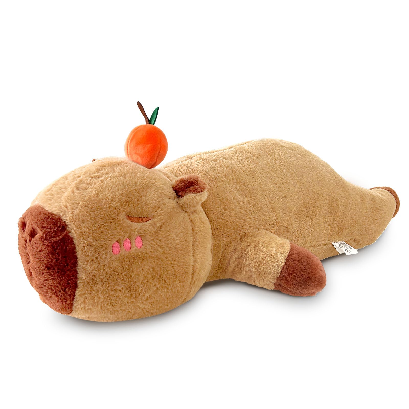 Juvanovo Capybara Plush Toy XXL, 60cm Capybara Stuffed Animals, Realistic Capybara Soft Doll, Capybara Stuffed Toy, Capybara Cushion