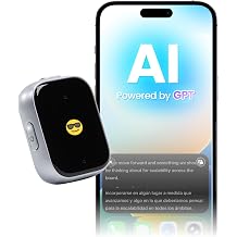 iFLYTEK P1 AI Voice Recorder, Wearable AI Recorder, AI Transcribe & Summarize, Real-Time Translation, Ultra-Light & Portable, Cloud Storage, Privacy, Long Battery, Quick Charge