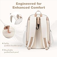 Vista 4 de Pickleball Bag, Quilted Pickleball Backpack with Shoe Compartment & Waterproof Pocket, Pickle Ball Paddle Bag Fits 2 to 4 Paddles for Women and Men