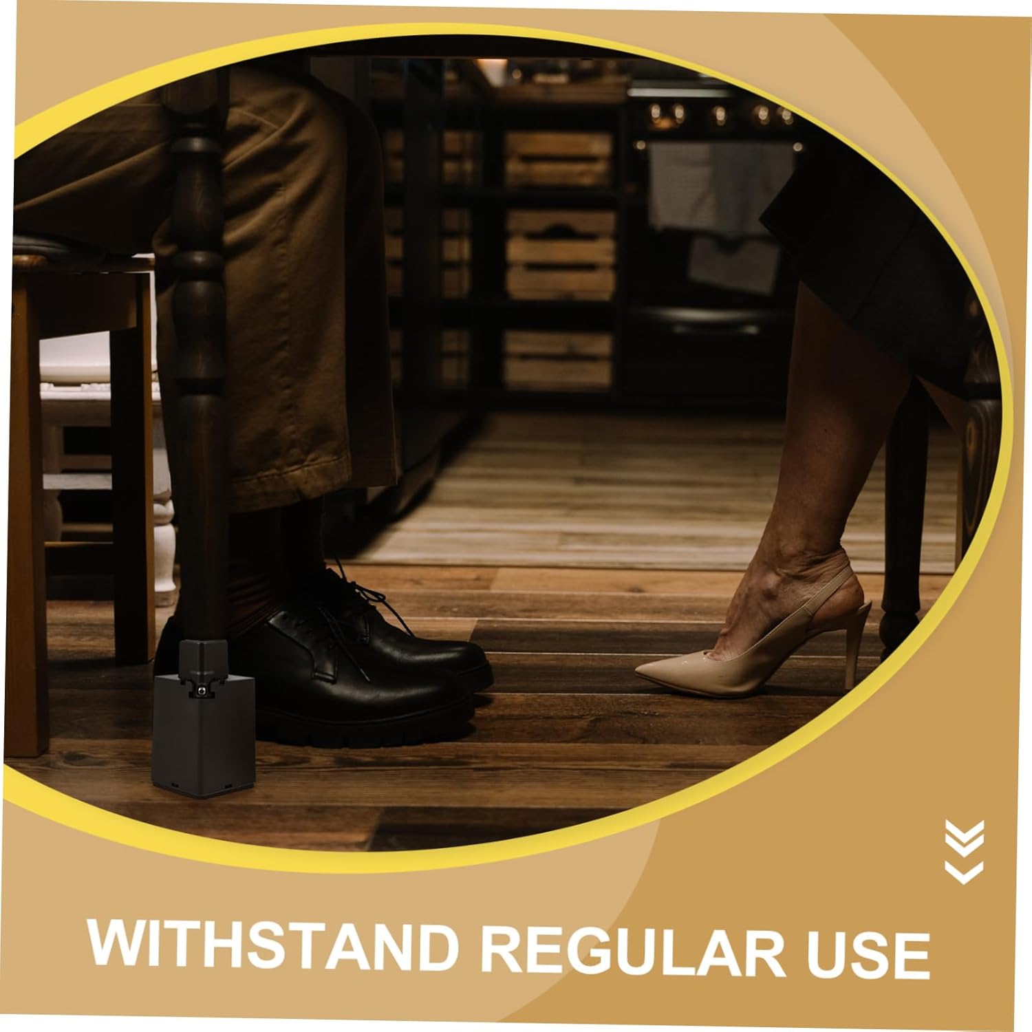 4pcs Adjustable Bed Risers Heavy Duty Furniture Elevators for Sofa Couch Desk Chair Material for Enhanced Stability Under-Bed Storage