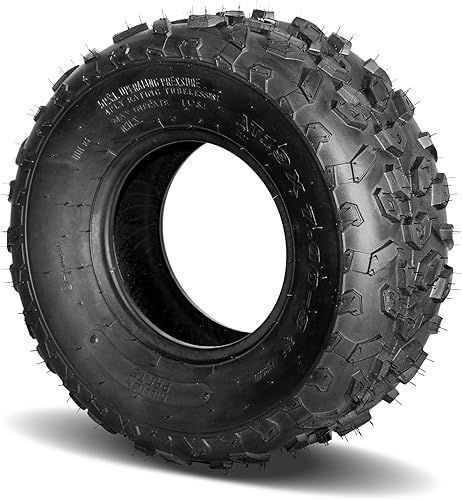 Miniatura 3 de Juego de 2 neumáticos deportivos todo terreno 19X7-8 ATV UTV 19x7x8 197-8 neumáticos sin cámara 4PR