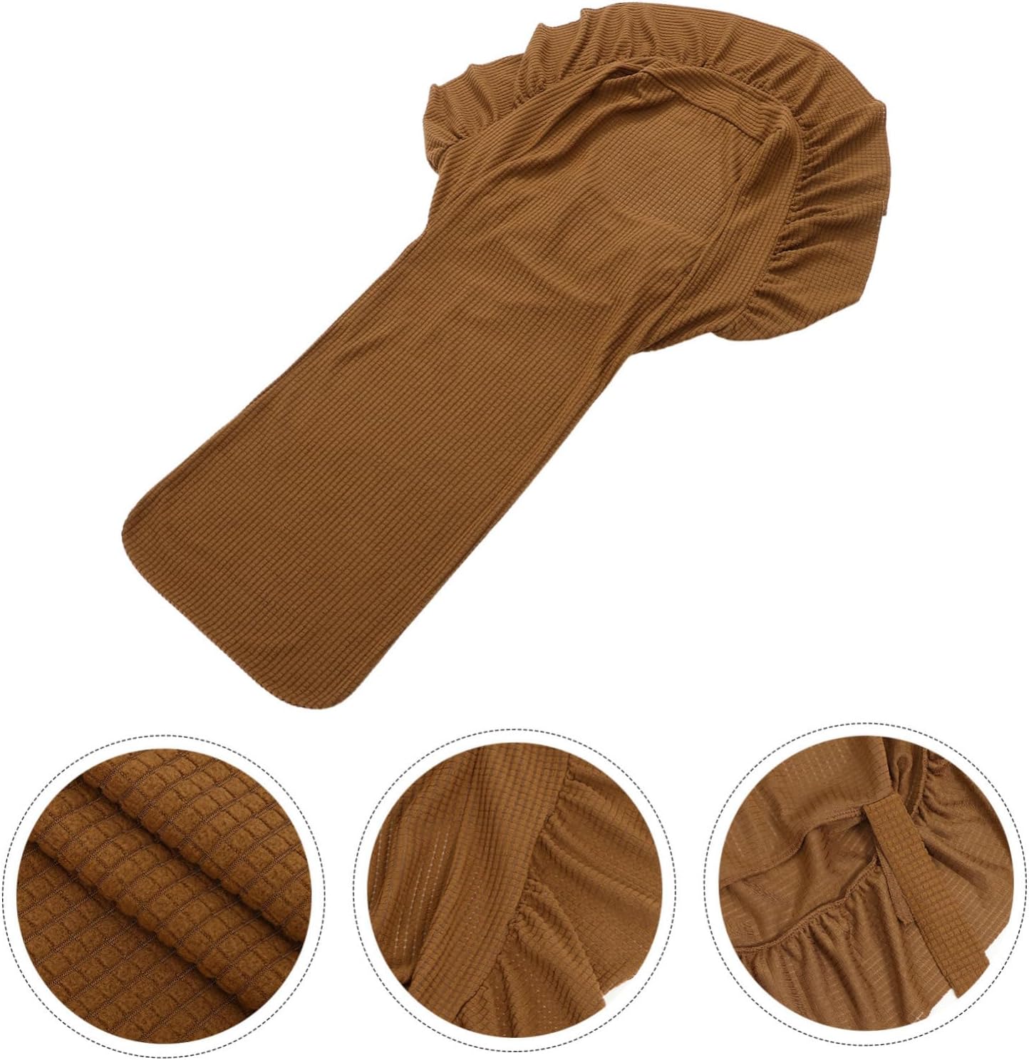 Luxshiny 6Pcs Plaid Dining Chair Covers Washable Stretch Slipcovers for Dining Room Chairs Easy to Install and Clean Protector for Kitchen Chairs