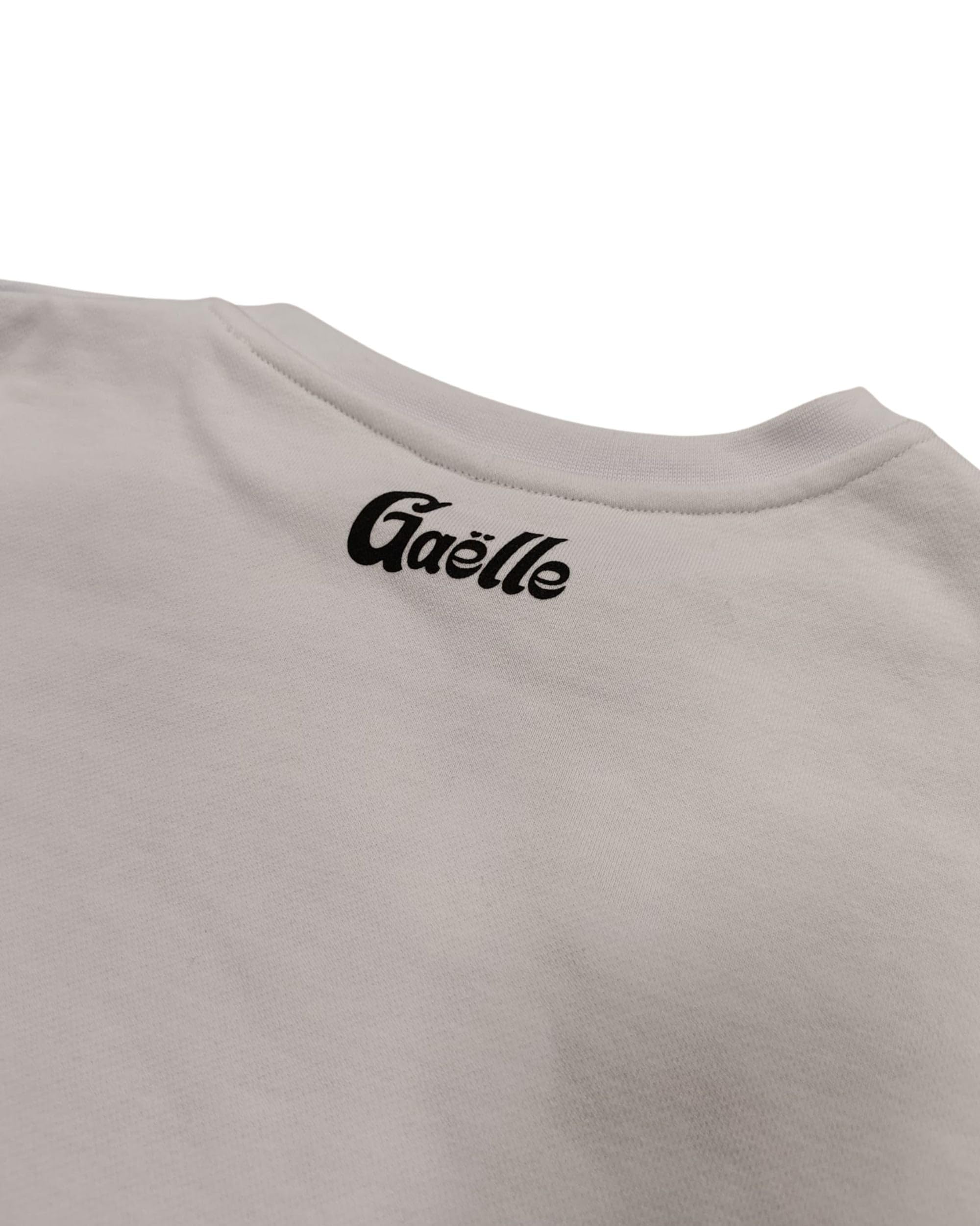 Gaelle Maglioncino Limited Edition Love Is Gaabw06020 Felpa Donna Cotone Bianco