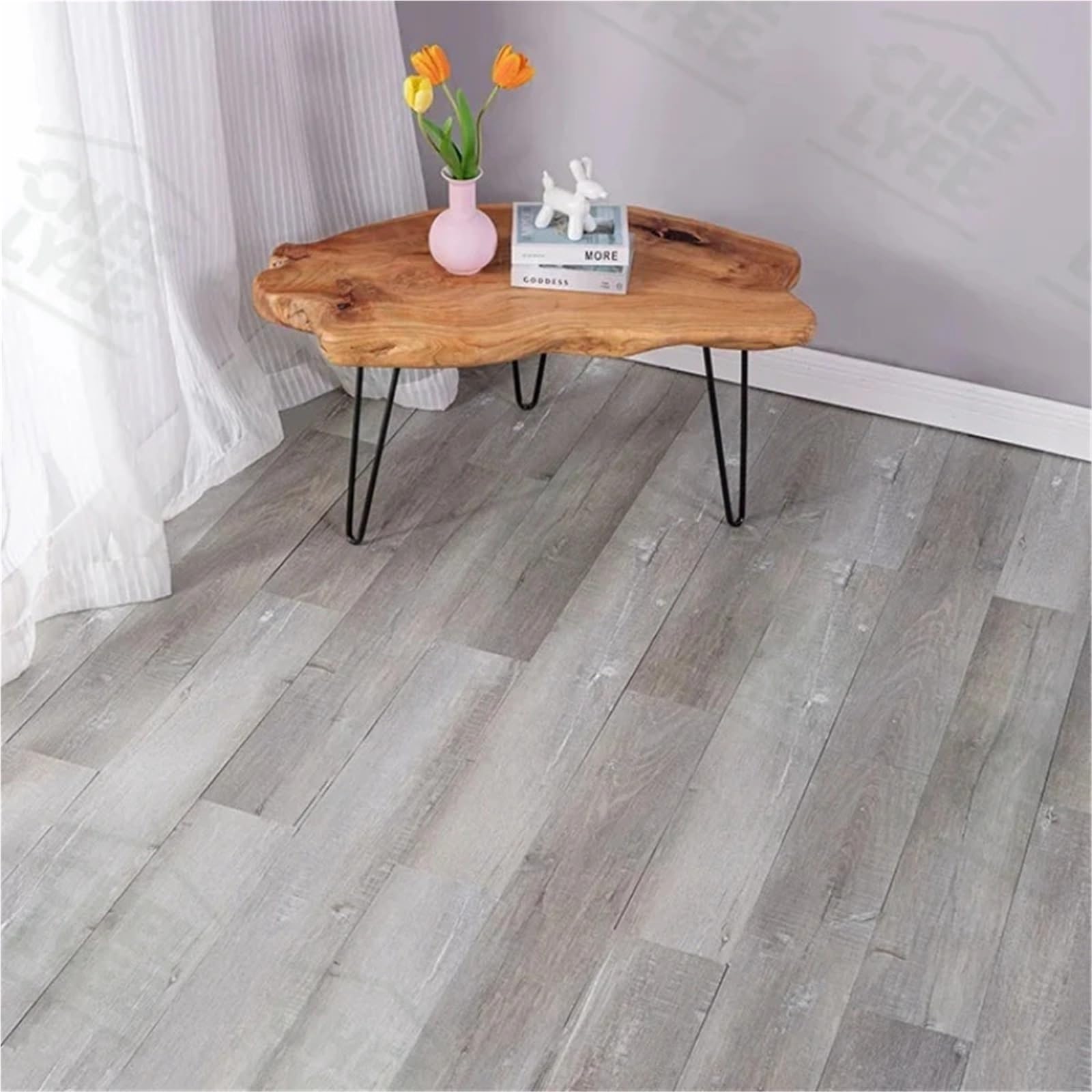 Adesivo for pavimenti con venature del legno addensato