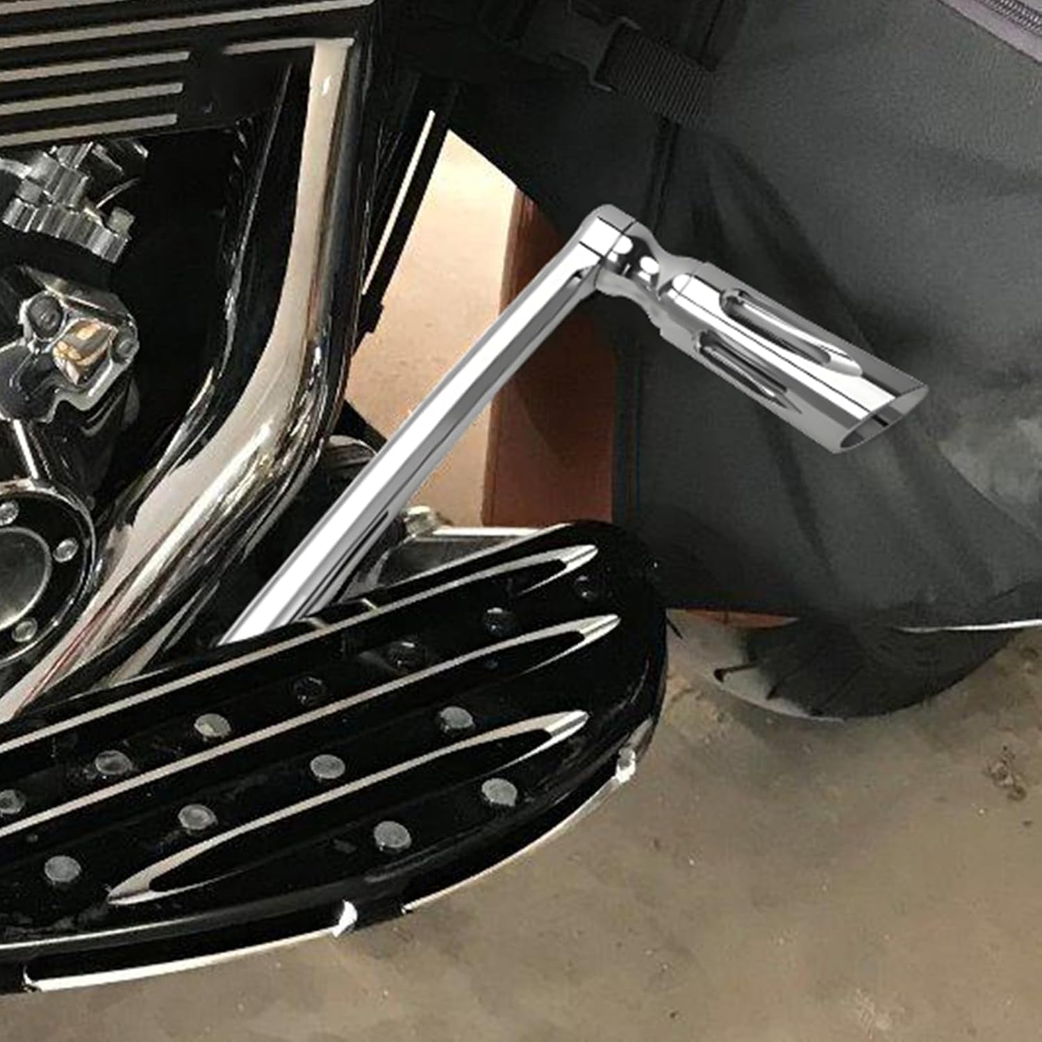 HDBUBALUS Motorcycle Brake Arm Lever Peg Pedal Fit For Harley Touring Road Glide Street Glide Electra Glide Road King Trike Glide Freewheeler 2014-2025