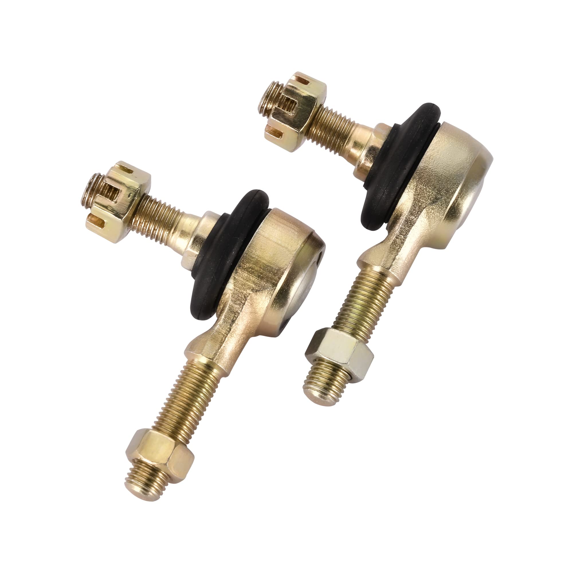 WOOSTAR 10mm x 10mm Right Thread Tie Rod End Replacement for 50cc 70cc 90cc 110cc 125cc 150cc ATV 4 Wheeler Quad Dirt Pit Bike Go Kart Moped Scooter Mud Mower