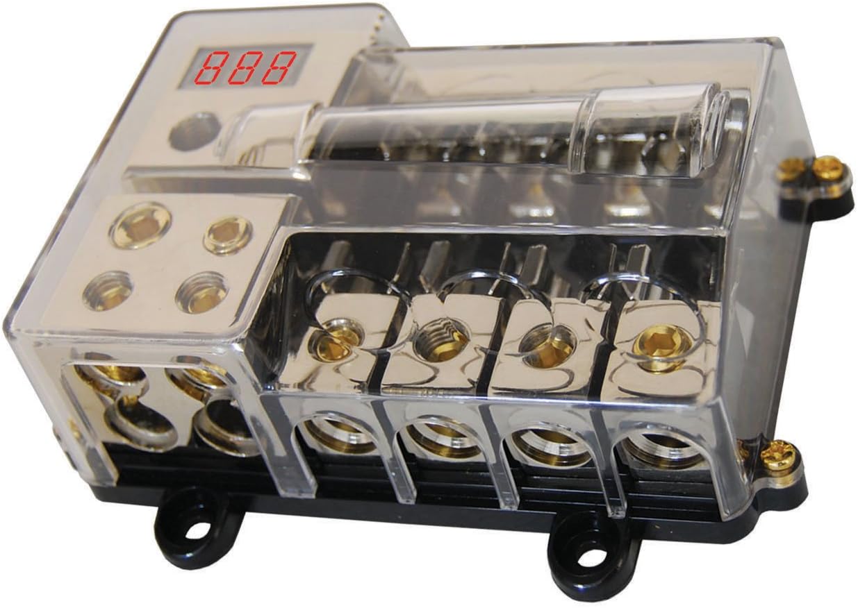 Audiopipe PDCP1414 Fuseblock 4-agu Audiopipe W/ground Distribution