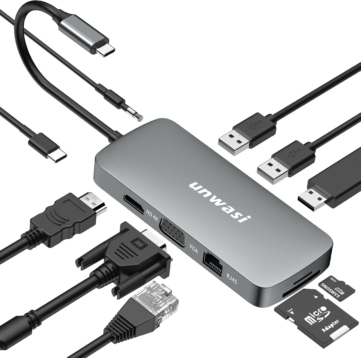 Docking Station Dual Monitor,10 in 1 USB C Hub with Pakistan Ubuy