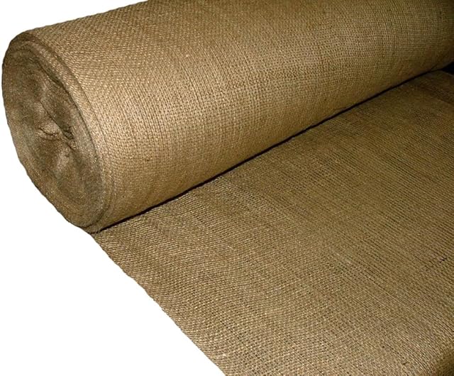 Pandoras Upholstery Hessian Fabric, Brown, 10 Metres 8oz Weight 72" Wide