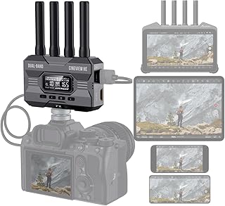 Accsoon CineView HE-TX HDMI Dual Band Wireless Camera Transmitter and Receiver Kit with USB C Port