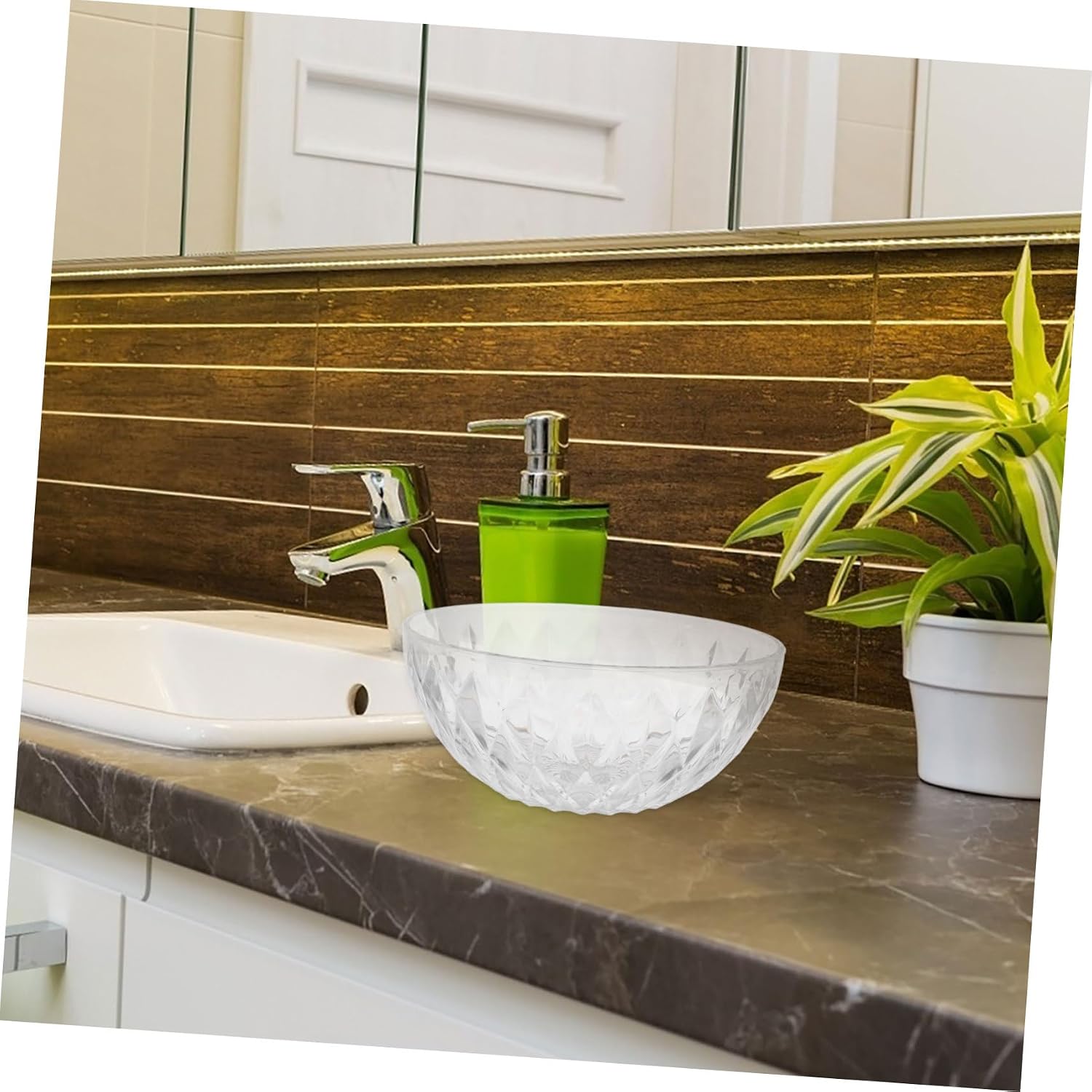 Plastic Wash Basin for Salon Facial Treatments and Makeup Cleaning