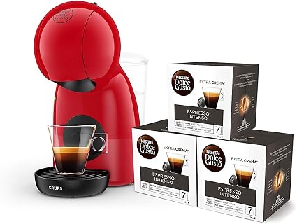 Cafetera de Cápsulas Krups Dolce Gusto Piccolo XS/ Negra