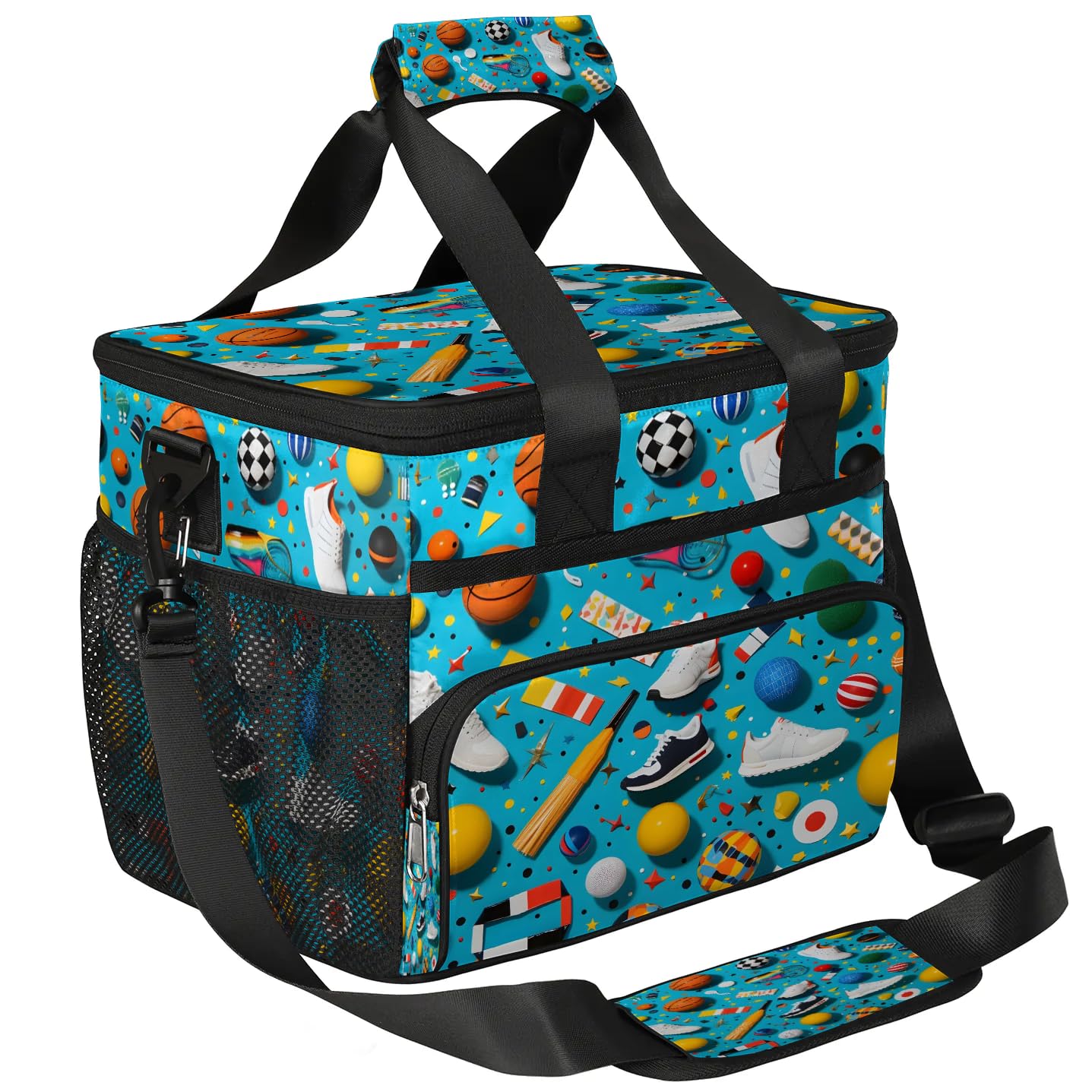 Lunch Box for Men Heavy Duty Insulated Lunch Bag for Women Sport Balls Lunchbox for Adults Lunch Cooler