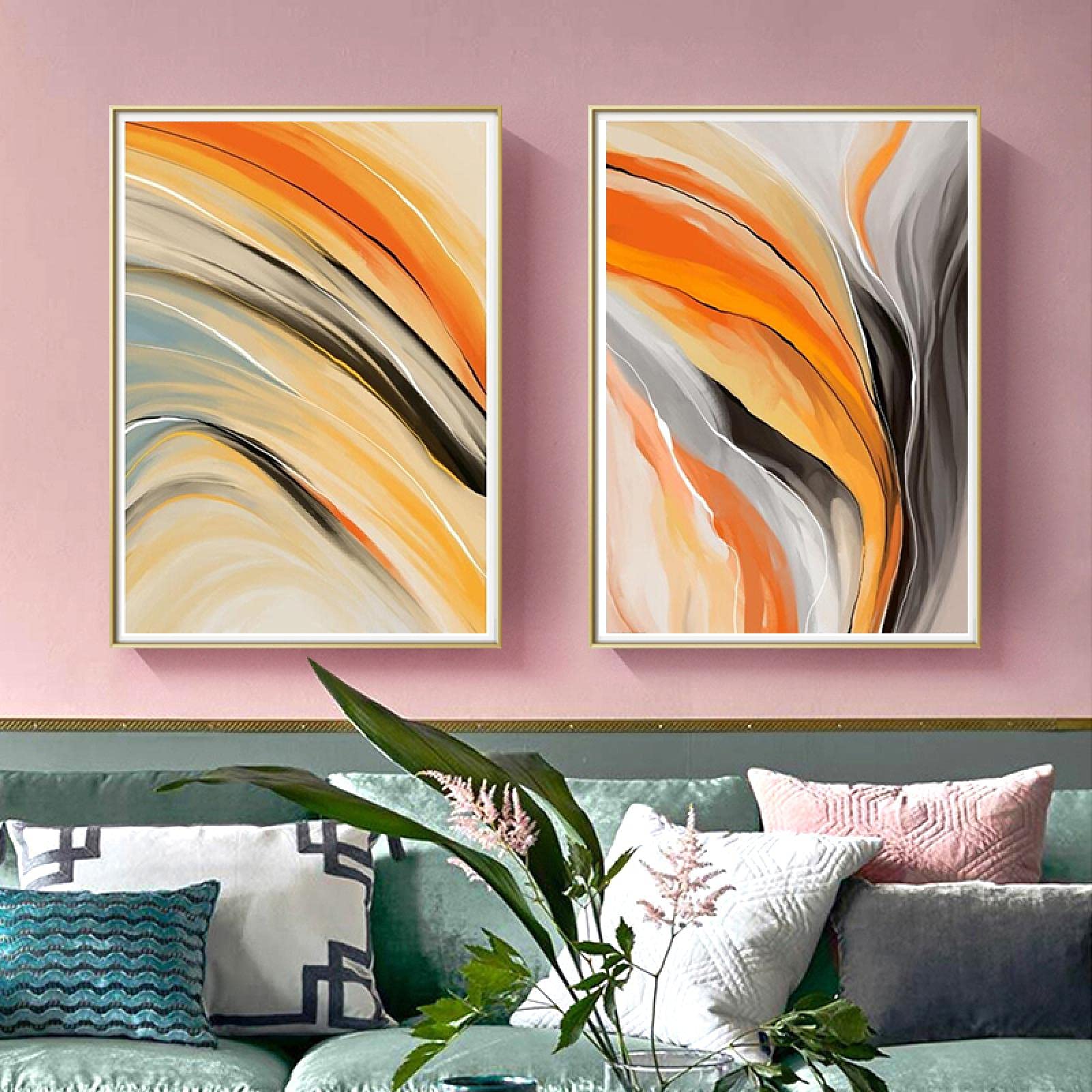 Impresión Giclee de cuadros modernos dsdsgog sobre lienzo de pared 8