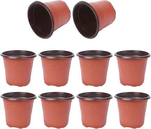 Macetas de plástico para plantas de vivero, macetas de jardín al aire libre, macetas de plantas de flores, macetas de inicio de semillas para plantas