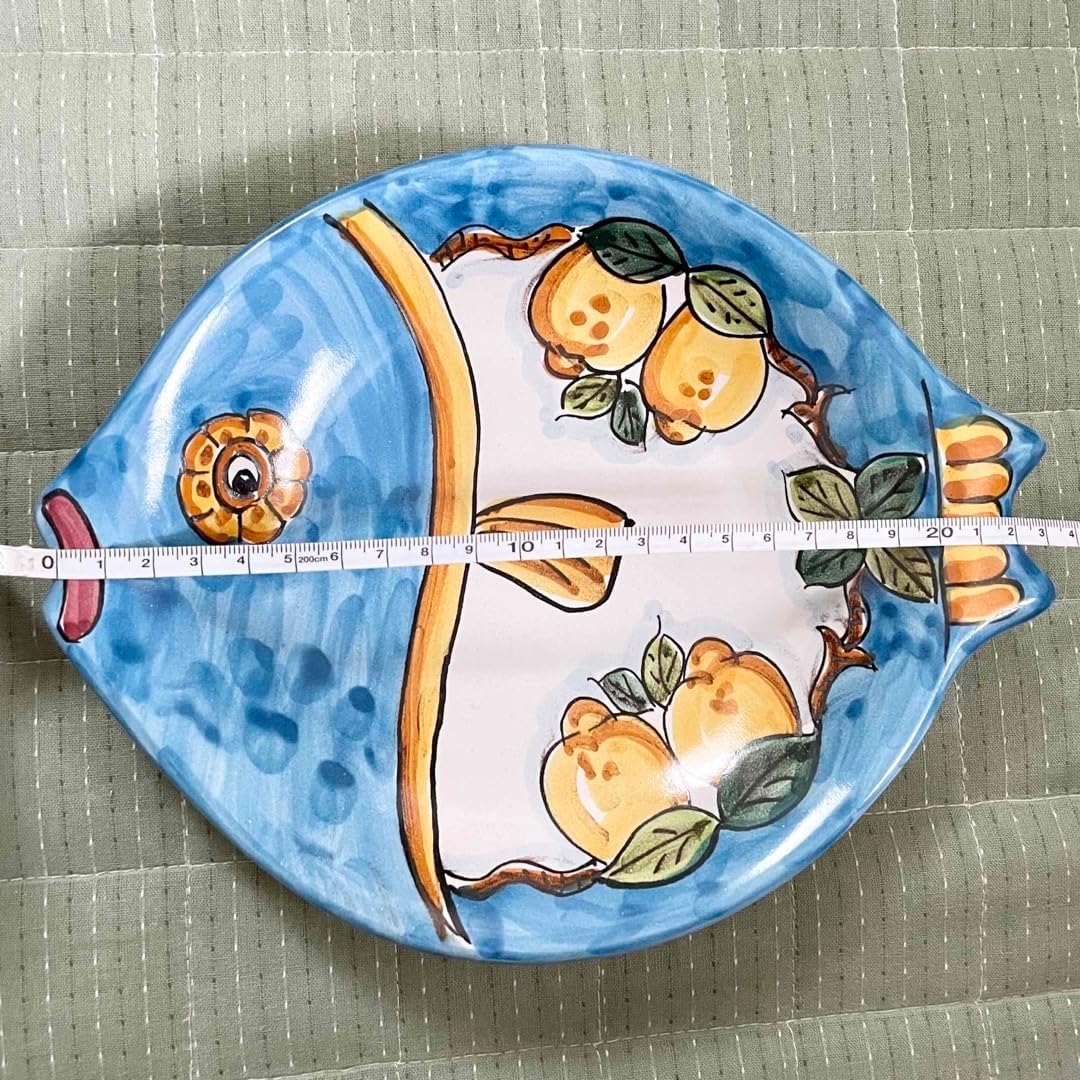 Ceramica Vietri イタリア陶器 プレート 2枚 注文 Ceramica Vietri