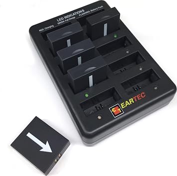 شاحن Eartec UltraLITE 10-Port متعدد بطاريات UltraLITE / UltraPAK / HUB