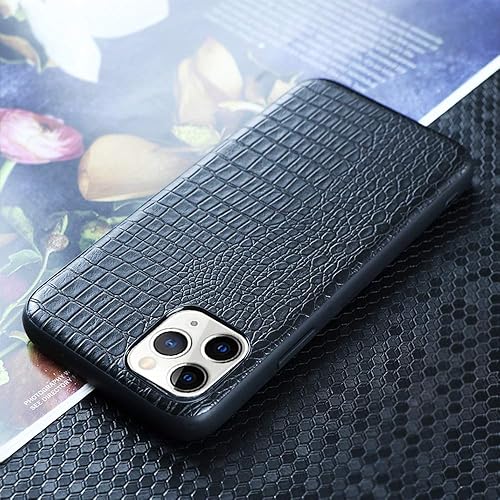 Miniatura 2 de 11ProMax - Funda de piel sintética para iPhone 11 Pro Max 2019, color negro