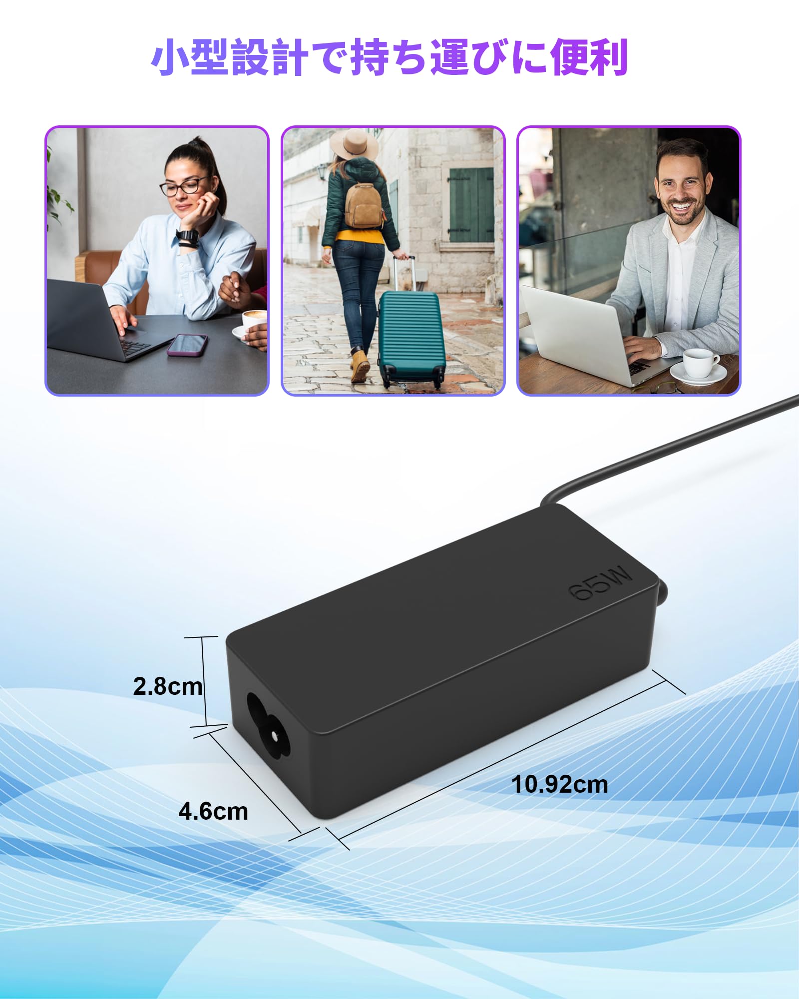 Amazon.co.jp: Lenovo用Type C ACアダプター レノボThinkpad 充電器USB