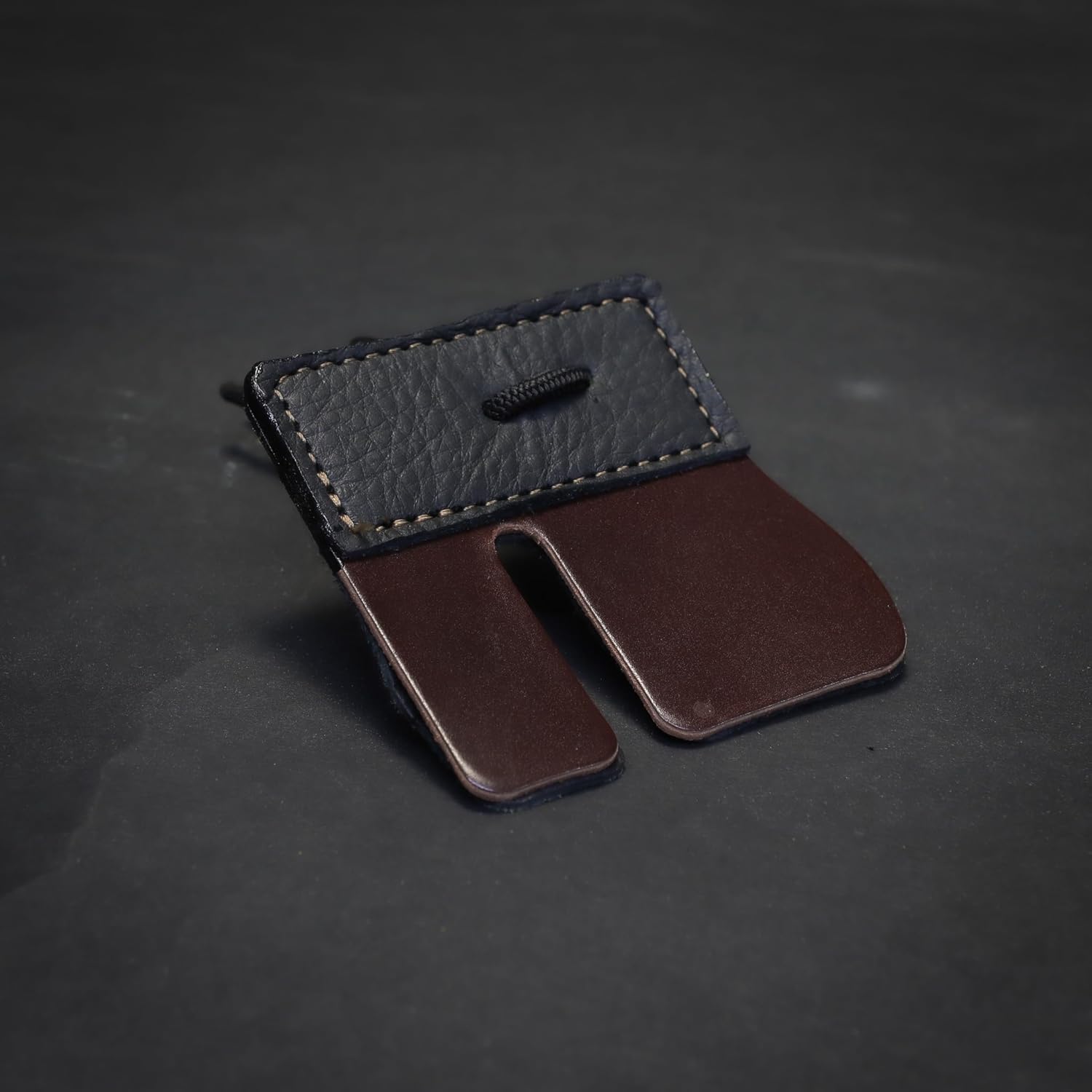 Shatterproof Archery Split Finger Archery Shooting Tab | Real Leather | Made in USA