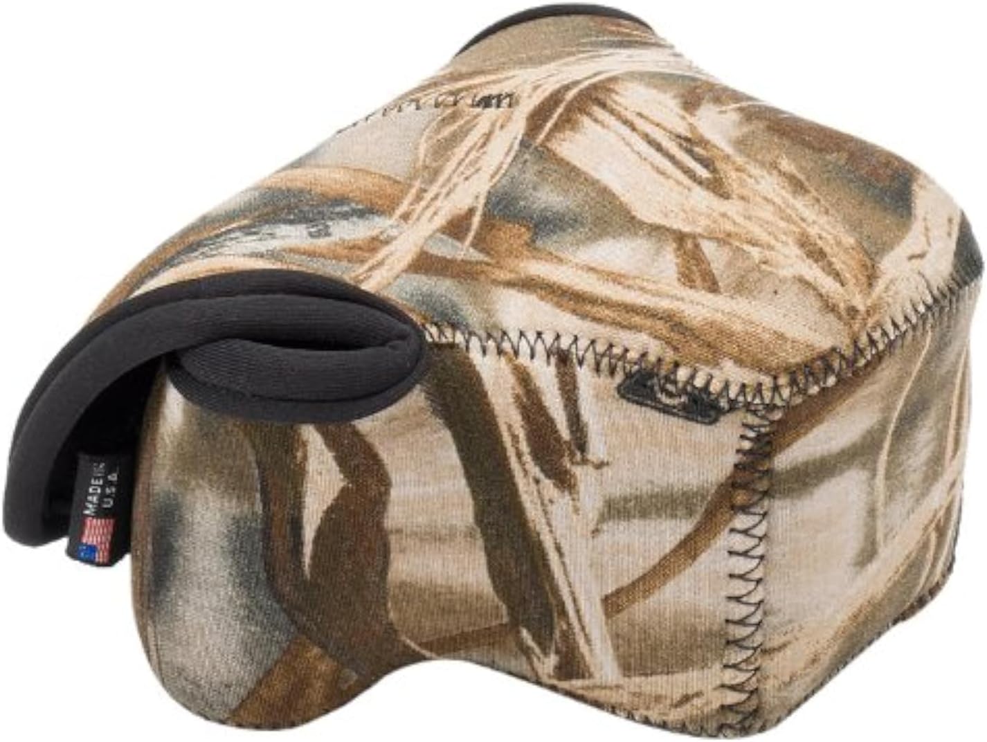 LensCoat BodyBag 4/3 Camouflage Neoprene Protection Camera Body Bag case (Realtree Max4) lenscoat