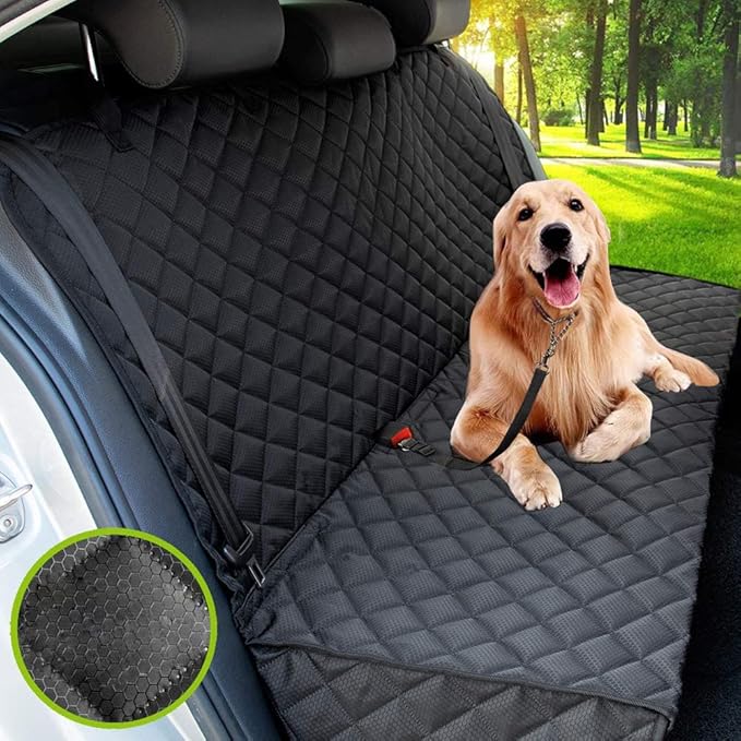 Dog Car Seat Cover Bench Dog Seat Cover for Car Back Seat, Waterproof