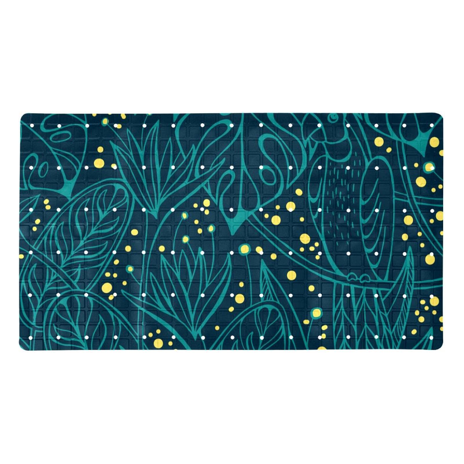 Tapis de bain antidérapant avec ventouses douche sécurisée enfants et seniors 40x70cm