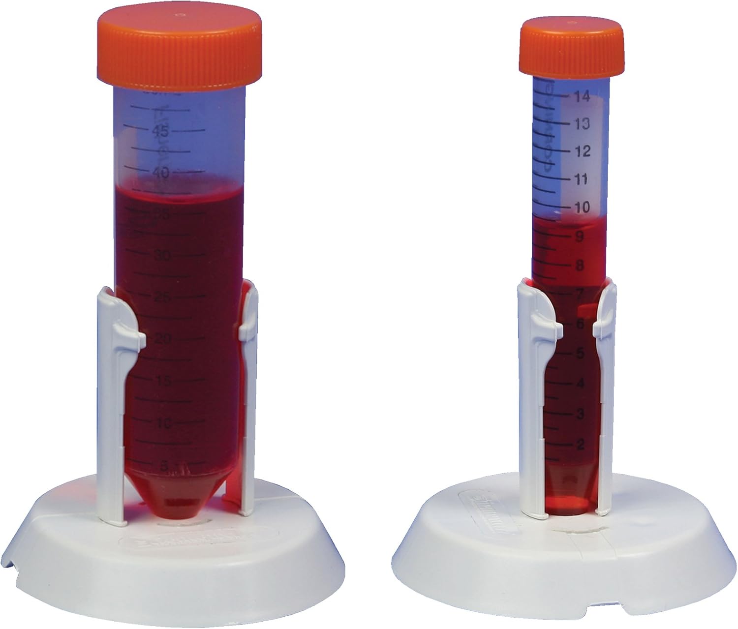 SP Bel-Art 187960000 Conical Tube Holder; For 15ml and 50ml Tubes, Polypropylene (Pack of 4) Made in USA