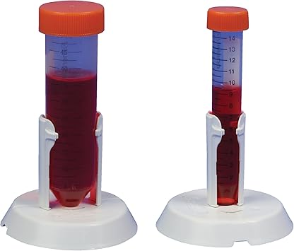 SP Bel-Art 187960000 Conical Tube Holder; For 15ml and 50ml Tubes, Polypropylene Pack of 4 Made in USA