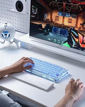 GravaStar Klavye Bilek Desteği Pedi (Beyaz)
