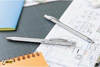 BIC Criterium Luxe töltőceruza – 2 mm HB grafitbetéttel, krómozott test, 1 db 6