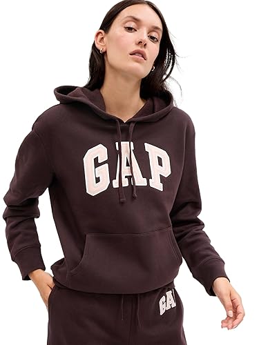 GAP Women's Logo Hoodie Hooded Pull-on Sweatshirt