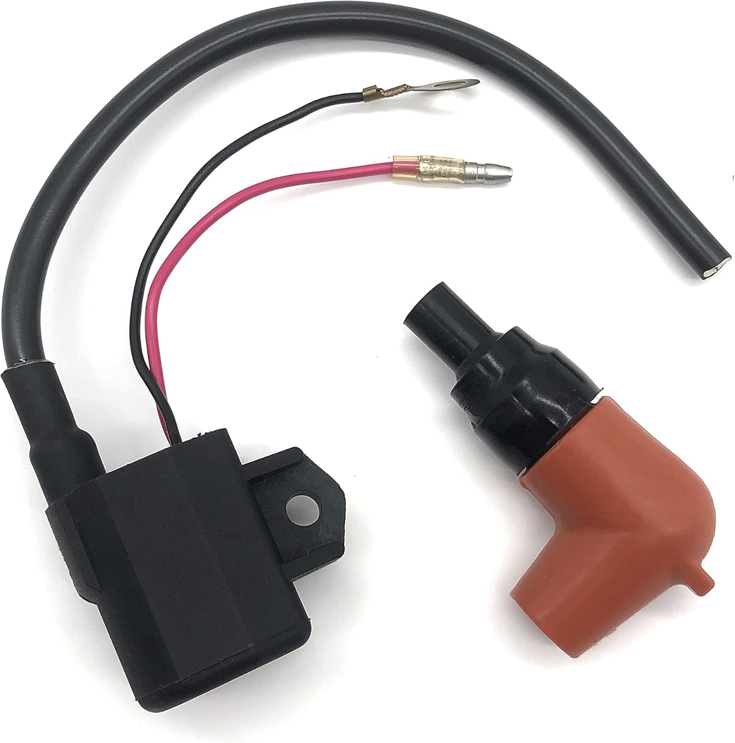 OMGparts Ignition Coil For Yamaha 55HP-225HP Outboard 4/6Cylinder (1990-2006) V4 V6 6R3-85570-00-00 18-5128 697-85570-00-00 6H2-85570-00-00