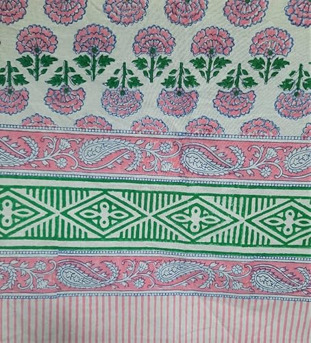 Miniatura 6 de Mantel estampado a mano para mesa rectangular, mantel con estampado de bloques para decoración de mesa de cocina, comedor, fiestas, bodas,