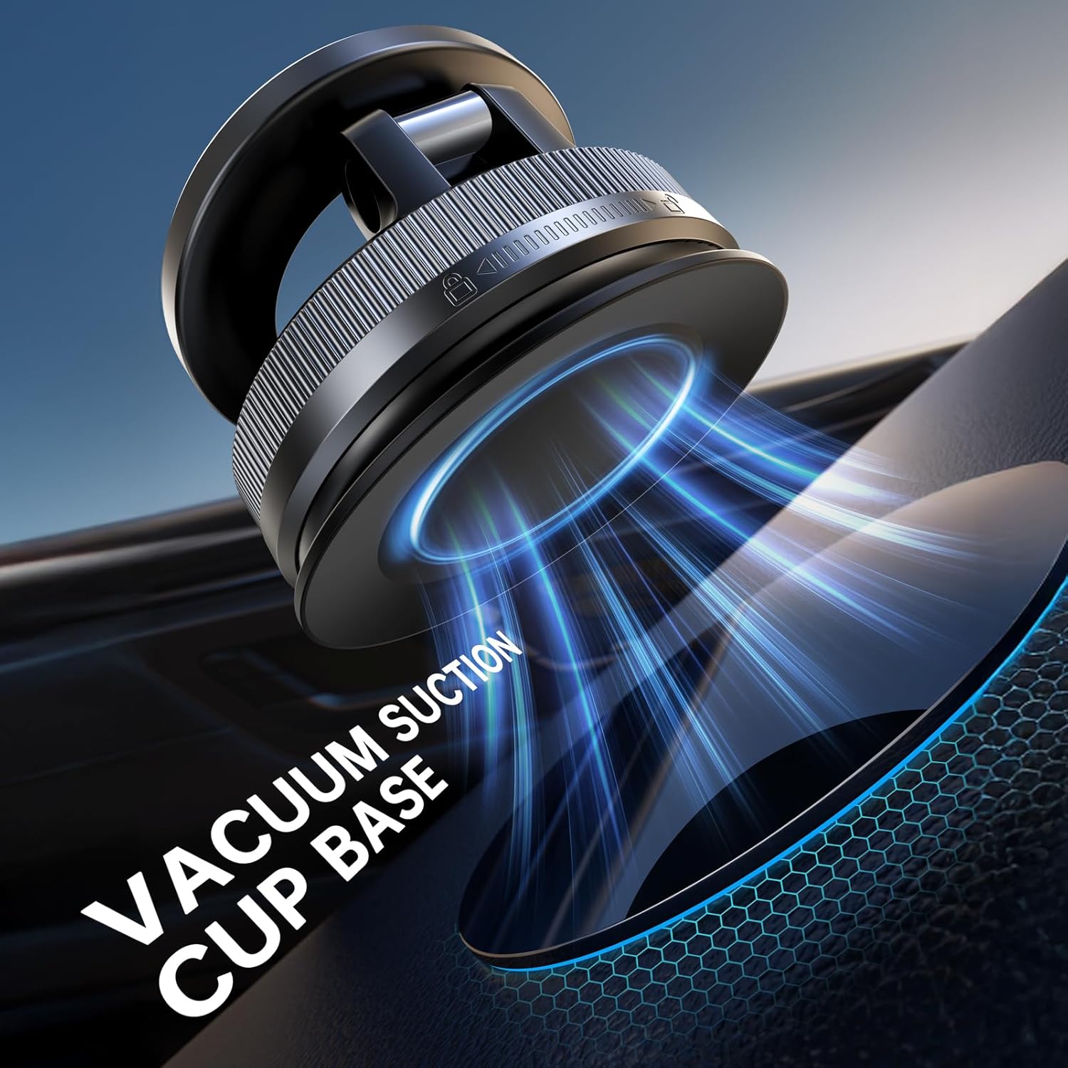 for Magsafe Car Mount carmount 2.0 Magnetic Phone Mount【Flexible Mount】Vacuum Magnetic Phone Holder for Car Phone Holder Mount【Super Suction】Cell Phone Mount for iPhone 17 16 15 |Valentine's Day Gifts - Image 2