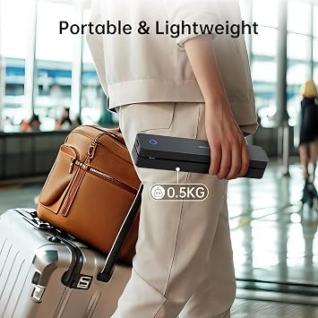 iDPRT Portable Thermal Printer, 300DPI Inkless-Bluetooth Mobile Printers