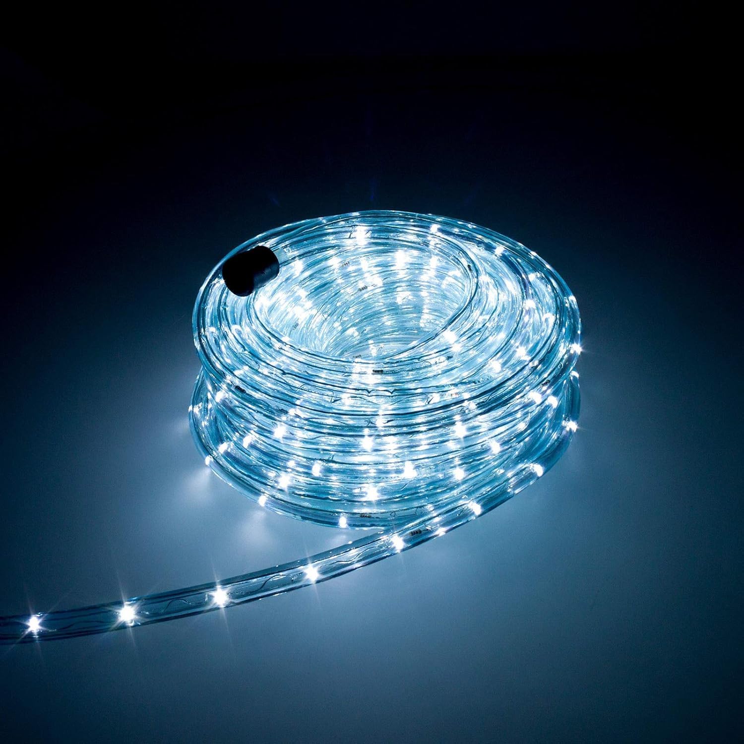 F3 - Guirnalda de luces LED (5 metros hasta 100 m, rojo, verde, azul, amarillo, rosa, blanco, blanco cálido, RGB, para interiores y exteriores)