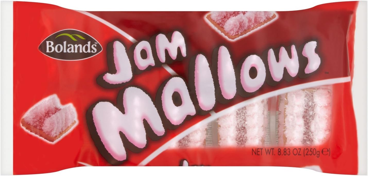 Bolands Jam Mallows 250g