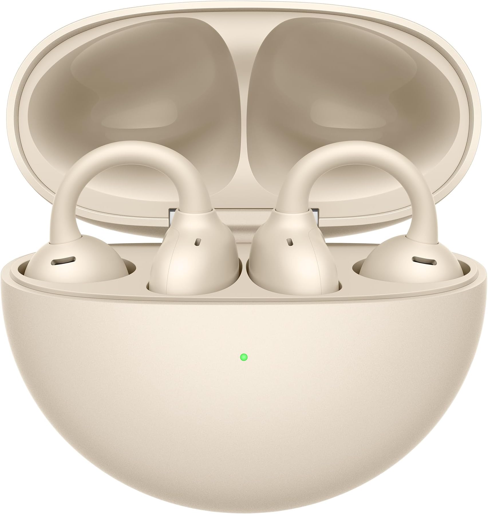 HUAWEIFreeClip, Feather-Light Wearing, Open-Ear Listening, AI Crystal-Clear Call, Long Battery Life, Dual-Device Connections, Beige